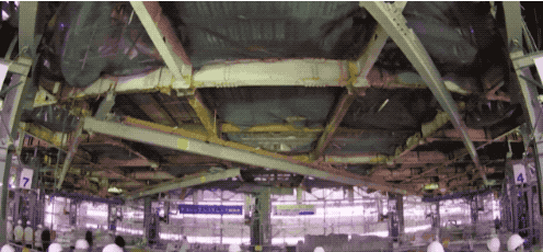 樓體拆除新方案實(shí)施現(xiàn)場